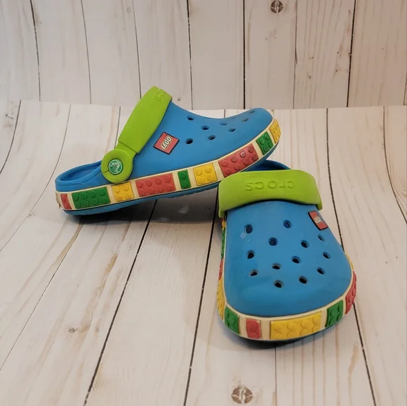 Kids lego crocs on sale